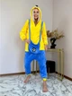 Пижама кигуруми Миньон Желтый Kigurumi kcr0026 S (149-159 см) - изображение 1