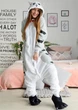 Пижама кигуруми Кот Чи Tabby Cat Серый Kigurumi krd0027 S (149-159 см) - изображение 1