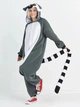 Пижама кигуруми Лемур Серый Kigurumi kcr0084 L (169-179 см) - изображение 9