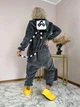 Пижама кигуруми Лемур Серый Kigurumi kcr0084 L (169-179 см) - изображение 11