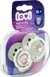 Пустышки Lovi Night&Day Hedgehog силиконовые динамические 18+ месяцев 2 шт (22/931) - изображение 2