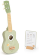 Ukulele drewniane dla dzieci Viga Z nutami Zielone (6971608442759) - obraz 2