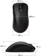 Mysz BENQ Zowie GEAR EC2-DW Wireless Black (9H.N4VBE.A2E) - obraz 7