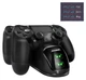 Двойная зарядная dock станция DOBE подставка для 2-х контроллеров Dualshock Playstation PS4 / PS4 SLIM / PS4 PRO c LED индикаторами статуса зарядки - изображение 1