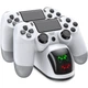 Подвійна зарядна dock станція BEBONCOOL підставка для двох контролерів Dualshock 4 PS4 PRO / PS4 Slim / PS4 Fat c LED індикаторами статусу зарядки геймпада - зображення 6