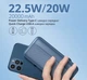 УМБ Power Bank REMAX 22.5W 20000 mAh з PD/QC/два USB-A/Type-C і зарядний кабель 22.5W для телефону, гаджетів, зовнішній акумулятор, повербанк - зображення 1