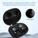 Спортивні бездротові Bluetooth стерео навушники TWS J92 c тканевим зарядним кейсом USB Type-C, LED дісплей - зображення 3