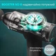Перкуссионный терапевтический-мышечный антистресс массажер пистолет Booster M2-B / 2500 mAh / 1кг / кейс для переноски - изображение 5