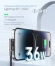 Зарядний кабель Mcdodo Apple Lightning 90 ° / USB Type-C - 36W PD, Fast Charge для iPhone, iPad з роз'ємом Lightning / 1.2 метра / Підтримка передачі даних - зображення 4
