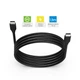 Зарядный кабель передачи данных DOBE 1.5м USB Type-C / USB Type-C для устройства дистанционной игры PlayStation Portal / геймпада DualSense консоли Sony PS5 | PS5 Slim | PS5 Pro / Microsoft Wireless Controller Xbox Series X|S / Nintendo Switch (OLED) - изображение 2