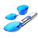 Електронна мірна ложка ваги Digital Spoon Scale 0.1 г мін. / 500 г макс. з трьома насадками різних розмірів (S – 20 мл / M – 45 мл / L – 80 мл) - зображення 9