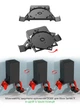 Настінне кріплення DOBE для консолі Xbox Series X / геймпаду Microsoft Wireless Controller / навушників Xbox Wireless Headset / тримач-кронштейн на стіну - зображення 5
