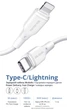 Зарядний кабель McDodo USB Type-C / Apple Lightning - 36W PD, Fast Charge для iPhone, iPad / 1.2 метра / Підтримка передачі даних - зображення 2