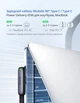 Зарядний кабель Mcdodo 90° USB Type-C / USB Type-C - 65W PD, Fast Charge для ноутбуку, телефону, планшету / 1.2 метра / Підтримка передачі даних - зображення 4