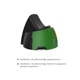 Зарядна док станція DOBE підставка для геймпада DualSense / DualSense Edge консолі PS5 / PS5 Slim (Disk Drive version / Digital Edition) c LED підсвічуванням статусу зарядки контролера, джойстика Sony PlayStation 5 - зображення 2