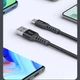 Зарядний кабель передачі даних Mcdodo USB Type-C / USB-A (3A) для ноутбука, телефону, планшета / 1 метр / Підтримка протоколів швидкого заряджання: QC 3.0/QC 4.0/Samsung AFC/Huawei SCP/OPPO VOOC - зображення 2