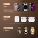 Беспроводная магнитная зарядная док станция 3в1 Mcdodo 22.5W для iPhone с поддержкой MagSafe / часов Apple Watch / наушников AirPods с MagSafe / Лампа-ночник - изображение 3