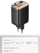 Мережевий зарядний пристрій Mcdodo GaN / 40W USB Type-C + вбудований кабель 65 см / 27W USB-A для телефону, планшета, MacBook Air (моделі від 2022 р) з підтримкою протоколів швидкої зарядки (PD 3.0, QC 4.0, AFC, FCP) / Блок живлення з LED дисплеєм - зображення 6