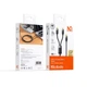 Зарядный кабель передачи данных (Smart Data Cable) 100W Mcdodo USB Type-C / Двойной USB Type-C для ноутбука, телефона, планшета, MacBook / 1.5 метра / QC 4.0 / Power Delivery (PD) / LED индикатор быстрой зарядки - изображение 9