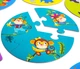 Развивающий набор 3 в 1 Vladi Toys «Зоомир» пазлы для малышей из прочного картона VT2901-04 - изображение 4