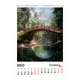 Календарь настенный А2 BuroMax Fairytale landscapes "Казкові пейзажі" 2026 200 г/м2 13 листов на пружине (BM.210651) - изображение 6