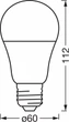 Світлодіодна лампа OSRAM SMART+ WiFi A60 9W RGBW 806Lm DIM E27 (4099854461286) - зображення 6