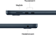 Laptop Apple MacBook Air 15.3" M4 16/512GB 2025 (MW1M3ZE/A) Midnight - obraz 7