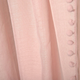 Фіранка Homla Adi з помпонами рожева 140x250 см (5904183851785) - зображення 3