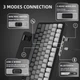 Ігрова механічна клавіатура ATTACK SHARK X85 Gradien black (Moonlit night) - изображение 6