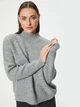Свитер женский Koton 5WAK90127HT L Серый (8684288585033) - изображение 4