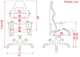 Кресло для геймеров DXRacer Formula OH/FH00/NG (чёрное/серые вставки) (62560) - изображение 2