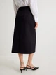 Юбка женская Koton 5WAK70063UW 36 Черная (8684289394931) - изображение 2