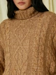 Свитер женский Koton 3WAK90264HT XL Лесной орех (Визон) (8683353686224) - изображение 5