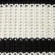 Свитер женский Koton 4WAK90015HT L Молочный с черным (8683355537050) - изображение 6