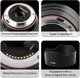 Об'єктив VILTROX AF 75 mm 1.2 Sony E-mount AF 75/1.2 E автофокусний Sony E-mount - зображення 11
