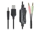 Наушники REAL-EL GDX-7620 игровые с микрофоном 4pin + PC - изображение 9