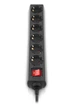 Фільтр-подовжувач REAL-EL RS-6 Protect M black 1,8m чорний - зображення 4