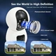 Wi-Fi IP-камера 2 Мп, двойной объектив, 1080p, ночное видение, двусторонняя связь - изображение 5
