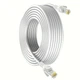 Патч Корд LAN 70м Сетевой кабель витая пара САТ.5E UTP серый (0_30267) - изображение 1