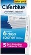 Clearblue Ultra Early 6 дней раньше 5 шт набор цифровых тестов на беременность высокоточный раннее определение - изображение 1