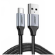 Кабель зарядний Ugreen USB Type-C 0.5 м чорного кольору - зображення 4
