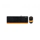 Комплект A4Tech F1010 Orange (4711421943093) - изображение 1