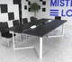 Стіл для конференц-залу Mister Loft Бруклін Glass Line на 8-10 осіб Дуб Сонома Світлий/Сірий 275x120 см Дуб Сонома Світлий - Сірий - изображение 1