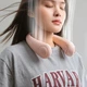 Портативный вентилятор на шею MM04 Розовый - изображение 2