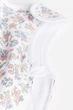 Спальний конверт H&M 1174434 білий квіти 62-68см - зображення 2