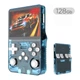 Портативная игровая консоль Intex Data Frog R36S Retro Handheld Game Console 128Gb, Lake Blue - изображение 1