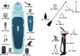 Надувна SUP-дошка ALLROUND 10’6 для 1-2 осіб блакитна - One Size - изображение 5