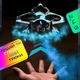 Дрон квадрокоптер UFT 4-канальный с подсветкой голубой камуфляж (UFT-Drone4CH-BLUECAMO) - изображение 2