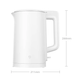 Електрочайник Xiaomi Mi Home Appliance Water Bottle N1 (Китайська вилка) (MJDSH05YM) - зображення 2