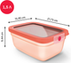 Контейнер прямоугольный Tefal oneClick 1.5 л (N1211110) - изображение 2